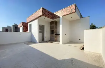 Cobertura - 120m² - 02 qts. - 01 banheiro -  02vg. - r$469k