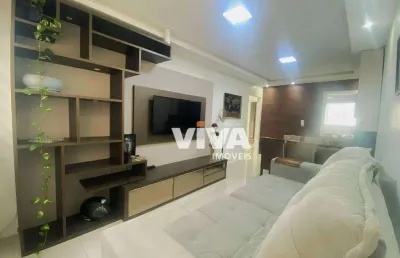 Apartamento com 2 dormitórios à venda, 64 m² - são judas - itajaí/sc