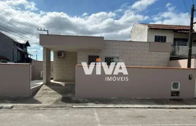 Casa com 2 dormitórios à venda, 55 m² por r$ 400.000,00 - santa regina - itajaí/sc