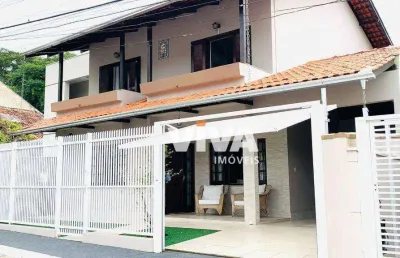 Casa com 3 dormitórios para alugar, 330 m² por r$ 16.176,00/mês - cabeçudas - itajaí/sc