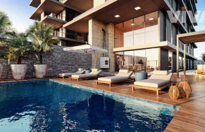 Apartamento com 3 dormitórios à venda, 172 m² por r$ 7.700.000,00 - praia brava - itajaí/sc