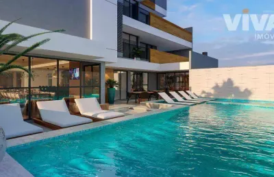 Cobertura com 3 dormitórios à venda, 311 m² - fazenda - itajaí/sc