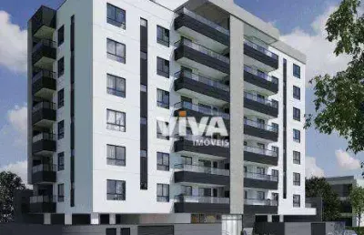 Apartamento com 2 dormitórios à venda, 72 m² - gravatá - navegantes/sc