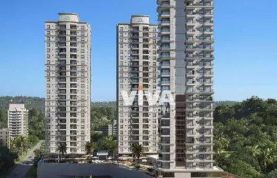 Apartamento com 2 dormitórios à venda, 76 m² - ressacada - itajaí/sc
