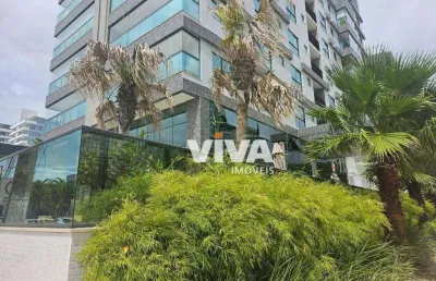 Apartamento com 3 dormitórios para alugar, 164 m² por r$ 14.402,00/mês - praia brava - itajaí/sc