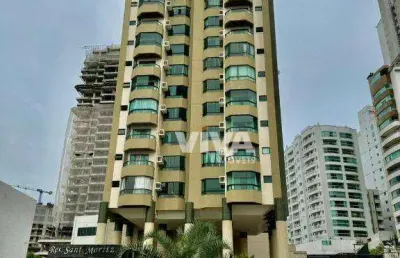 Apartamento com 3 suítes á 2 minutos da beira rio à venda, 147 m² por r$ 1.400.000 - centro - itajaí/sc