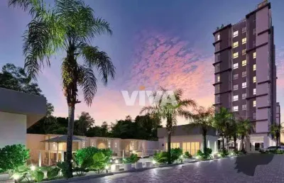 Apartamento com 2 dormitórios à venda, 58 m² por r$ 570.000,00 - cordeiros - itajaí/sc