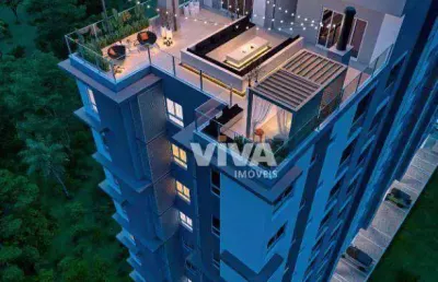 Apartamento com 2 dormitórios à venda, 58 m² por r$ 550.000 - cordeiros - itajaí/sc