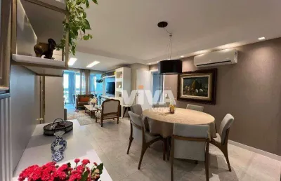 Apartamento com 3 dormitórios à venda, 110 m² por r$ 1.800.000,00 - centro - itajaí/sc