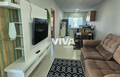 Apartamento com 2 dormitórios para alugar, 54 m² por r$ 3.590,00/mês - cordeiros - itajaí/sc