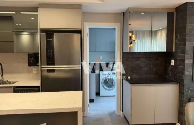 Apartamento com 3 dormitórios para alugar, 108 m² por r$ 9.150,00/mês - fazenda - itajaí/sc
