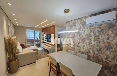 Apartamento com 2 dormitórios para alugar, 72 m² por r$ 5.980,00/mês - são joão - itajaí/sc