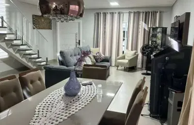 Casa em condomínio para venda em cotia, pitas, 3 dormitórios, 3 suítes, 4 banheiros, 2 vagas