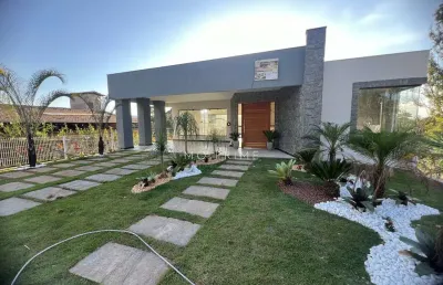 Solar das palmeiras - casa de 3 quartos no condomínio em solar das palmeiras, esmeraldas/mg