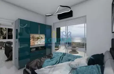 Apartamento de 1 dormitório  na cachoeira do bom jesus a 30 m do mar! - cbj2ap2108