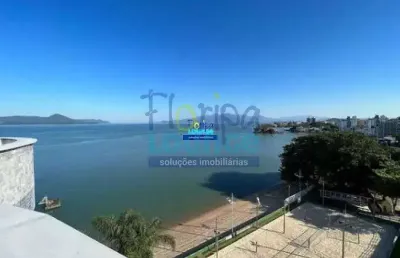 Cobertura com 4 suítes vista mar  em coqueiros com 3 vagas e 1 náutica - coq4co2705