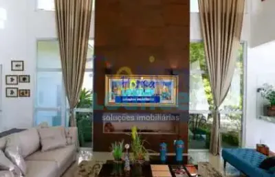 Mansão em condomínio no córrego grande com 4 suítes - cor4cc2809