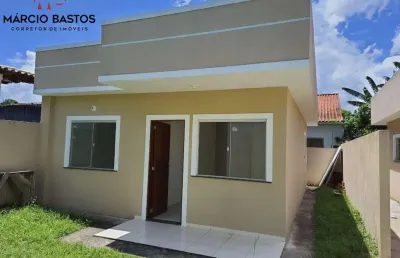 Casa para venda em araruama, boa perna, 2 dormitórios, 1 banheiro, 1 vaga