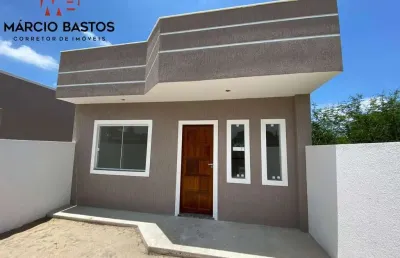 Casa para venda em araruama, itatiquara, 2 dormitórios, 1 banheiro
