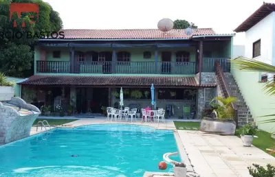 Casa para venda em araruama, bananeiras (iguabinha), 4 dormitórios, 4 suítes, 5 banheiros, 1 vaga