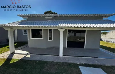Casa para venda em araruama, ponte dos leites, 3 dormitórios, 1 suíte, 2 banheiros, 1 vaga