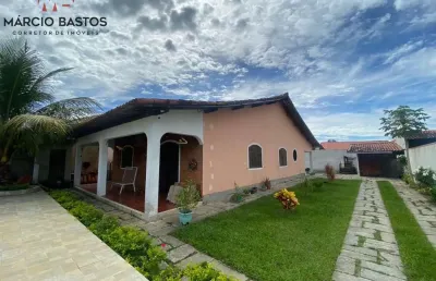 Casa para venda em araruama, coqueiral, 3 dormitórios, 1 suíte, 2 banheiros, 1 vaga