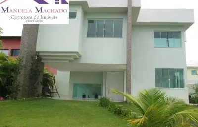 Casa em condomínio fechado com 4 quartos à venda na r. imbassaí, abrantes, camaçari por r$ 1.490.000