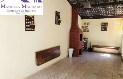 Casa em condomínio fechado com 4 quartos à venda na rua renato berbert de castro, stella maris, salvador por r$ 595.000