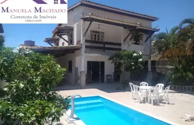 Casa com 3 quartos para alugar na alameda cabo frio, 2, praia do flamengo, salvador por r$ 6.000