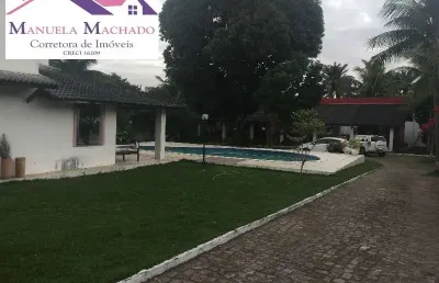 Casa em condomínio fechado com 5 quartos à venda na avenida santos dumont, centro, lauro de freitas, 400 m2 por r$ 1.500.000