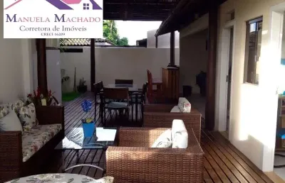 Casa em condomínio fechado com 3 quartos à venda na miragem, miragem, lauro de freitas por r$ 790.000