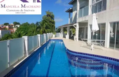 Casa em condomínio fechado com 4 quartos para alugar na rua camuripeba, 4, piatã, salvador por r$ 8.000