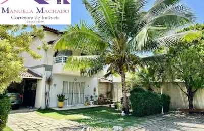 Casa em condomínio fechado com 4 quartos à venda na alameda praia de guaratuba, 1, stella maris, salvador por r$ 1.000.000