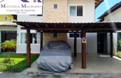 Casa em condomínio fechado com 4 quartos à venda na avenida octávio mangabeira, 3, patamares, salvador por r$ 1.870.000