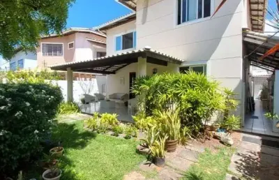 Casa em condomínio fechado com 4 quartos à venda na avenida octávio mangabeira, 1, piatã, salvador por r$ 1.750.000