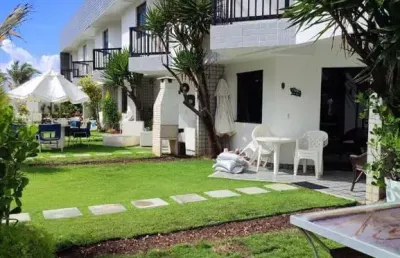 Casa em condomínio fechado com 4 quartos para alugar na alameda mar del plata, 1, praia do flamengo, salvador, 130 m2 por r$ 6.000