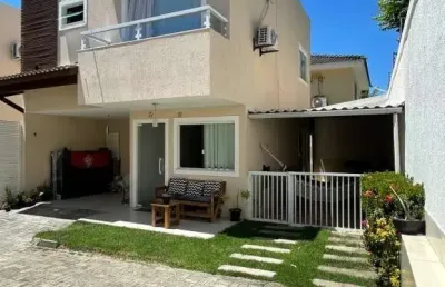 Casa em condomínio fechado com 3 quartos para alugar na rua priscila b dutra, 1, buraquinho, lauro de freitas por r$ 4.500
