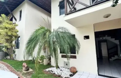Casa em condomínio fechado com 3 quartos à venda na alameda bora bora, 1, stella maris, salvador por r$ 750.000