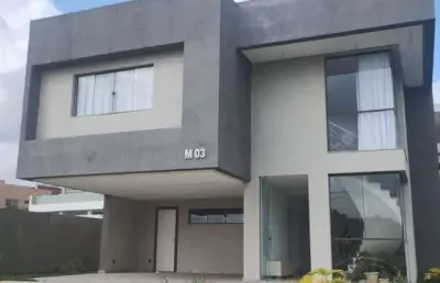 Casa em condomínio fechado com 4 quartos para alugar na rua caraíva, 1, alphaville (abrantes), camaçari por r$ 10.000