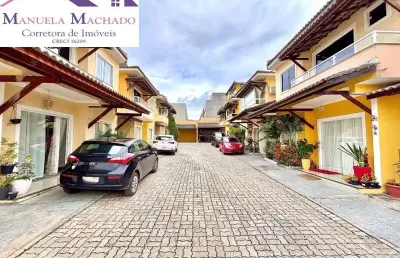 Casa em condomínio fechado com 3 quartos à venda na rua rio das graças, 1, recreio ipitanga, lauro de freitas, 97 m2 por r$ 590.000