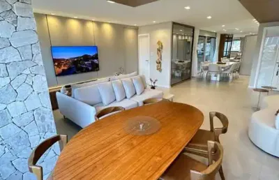 Apartamento mobiliado para venda em salvador, pituba, 3 dormitórios, 2 suítes, 5 banheiros, 2 vagas