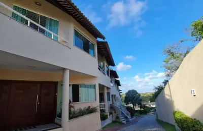 Casa em condomínio para venda em salvador, patamares, 4 dormitórios, 4 suítes, 6 banheiros, 4 vagas