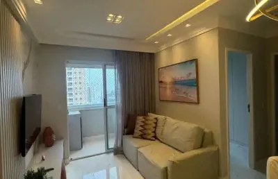 Apartamento mobiliado para venda em salvador, cabula, 2 dormitórios, 1 suíte, 2 banheiros, 1 vaga