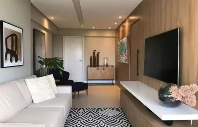 Apartamento mobiliado para venda em salvador, patamares, 3 dormitórios, 1 suíte, 3 banheiros, 2 vagas