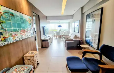 Apartamento mobiliado para venda em salvador, patamares, 3 dormitórios, 1 suíte, 3 banheiros, 2 vagas