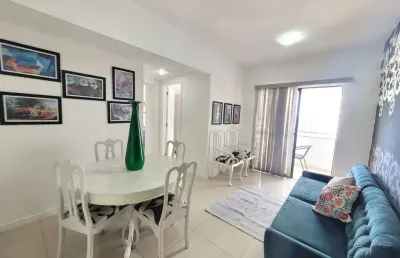 Apartamento mobiliado para locação em salvador, luiz anselmo, 2 dormitórios, 1 suíte, 2 banheiros, 1 vaga