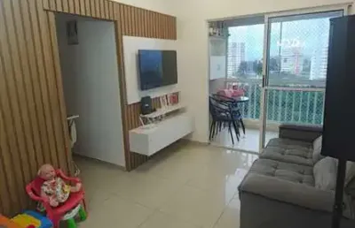 Apartamento 3 quartos para venda em salvador, cabula, 3 dormitórios, 1 suíte, 2 banheiros, 2 vagas
