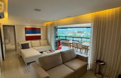 Apartamento alto padrão para venda em salvador, paralela, 3 dormitórios, 1 suíte, 4 banheiros, 3 vagas