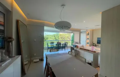 Apartamento mobiliado para venda em salvador, pituba, 3 dormitórios, 3 suítes, 4 banheiros, 3 vagas