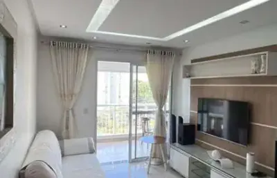 Apartamento mobiliado para locação em salvador, imbuí, 3 dormitórios, 1 suíte, 3 banheiros, 2 vagas